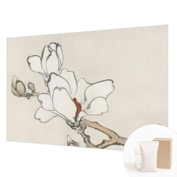Papier peint intissé Magnolias délicats