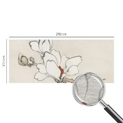 Papier peint intissé Magnolias délicats