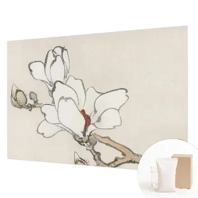 Papier peint intissé Magnolias délicats