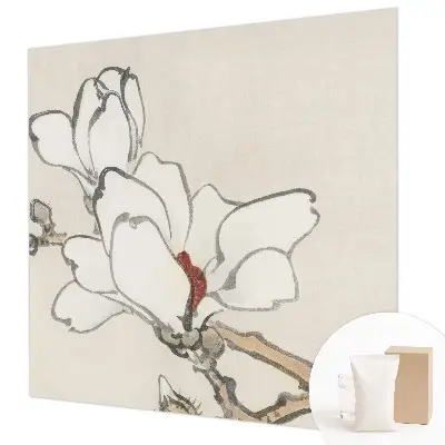 Papier peint intissé Magnolias délicats