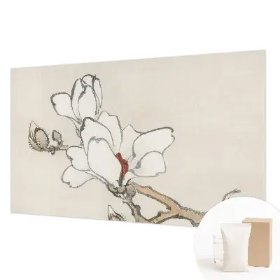 Papier peint intissé Magnolias délicats