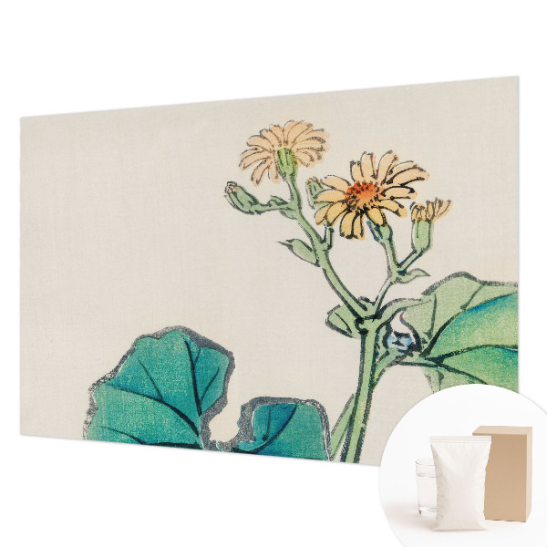 Papier peint panoramique chambre adulte Kvet a listy