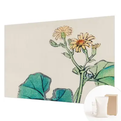 Papier peint photo grand format pour le mur Fleur et feuilles