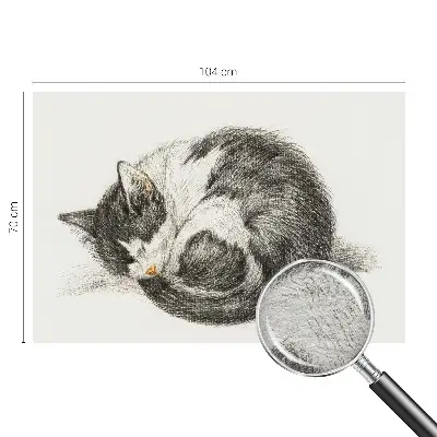 Papier peint photo sur tissu non tissé adorable chaton