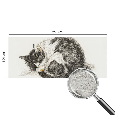 Papier peint panoramique enfant Rozkošná mačička