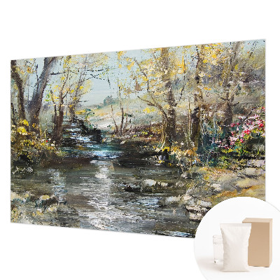 Papier peint panoramique tendance Lesný potok