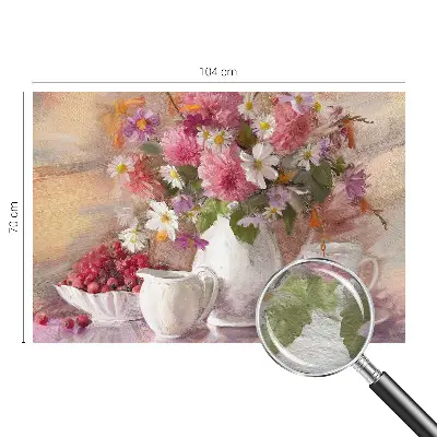 Papier peint intissé fleurs sauvages