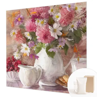 Papier peint intissé fleurs sauvages