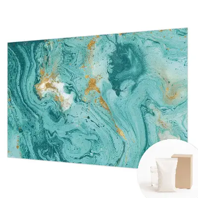 Papier peint photo sur tissu non tissé vagues de la mer