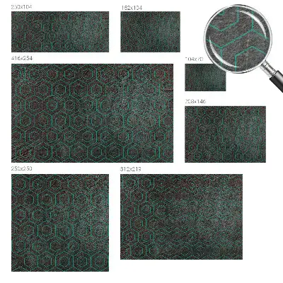 Papier peint photo sur tissu non tissé Motif géométrique