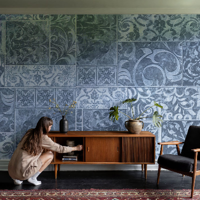 Papier peint panoramique salon Rastlinné ozdoby