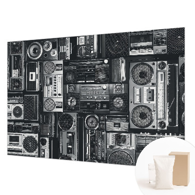 Papier peint panoramique chambre adulte Retro rádio
