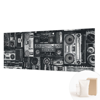 Papier peint panoramique chambre adulte Retro rádio