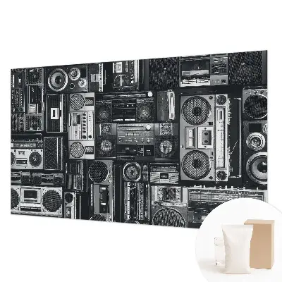 Papier peint photographique intissé Radio rétro