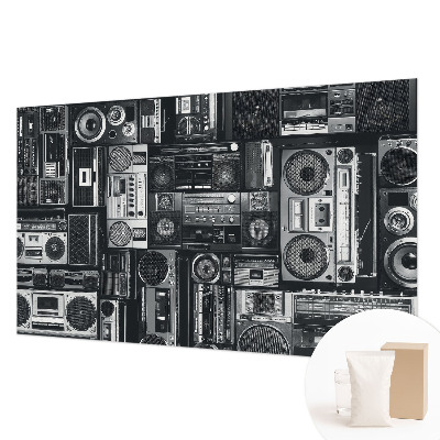 Papier peint panoramique chambre adulte Retro rádio