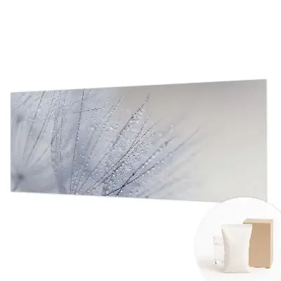 Papier peint intissé pissenlit couvert de rosée