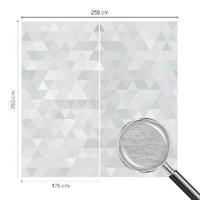 Papier peint panoramique de haute qualité avec un motif gris