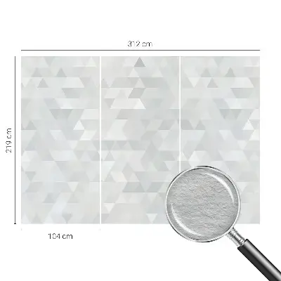 Papier peint photo grand format pour le mur Motif gris