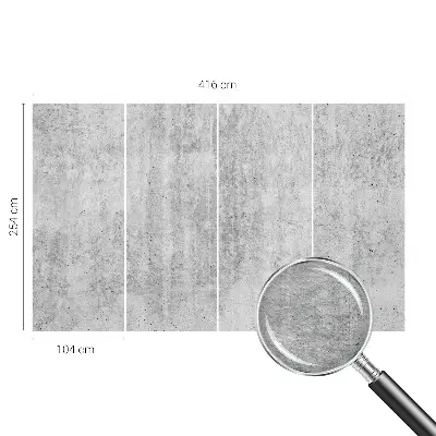 Papier peint photo sur tissu non tissé Mur en béton