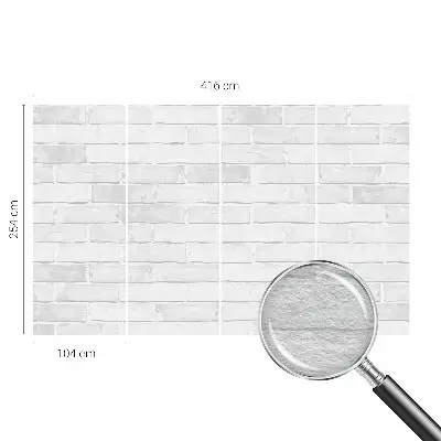 Papier peint photographique intissé Mur de briques