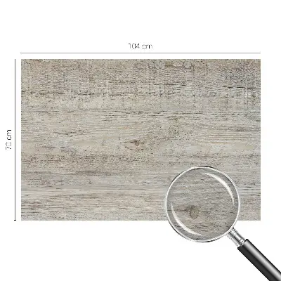Papier peint photographique sur tissu non tissé anneaux en bois
