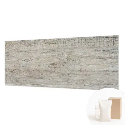 Papier peint photographique sur tissu non tissé anneaux en bois