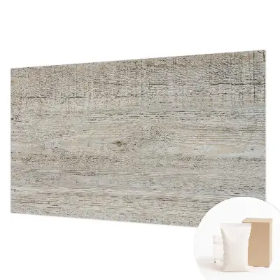 Papier peint photographique sur tissu non tissé anneaux en bois