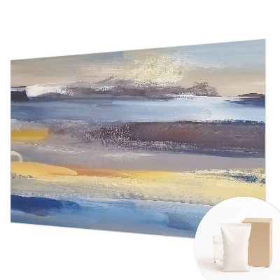 Papier peint photo intissé avec un motif de paysage paisible