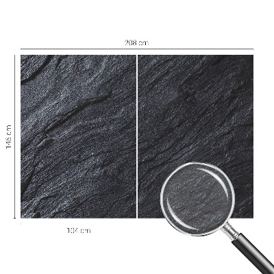 Papier peint photographique salon avec une texture pierre naturelle