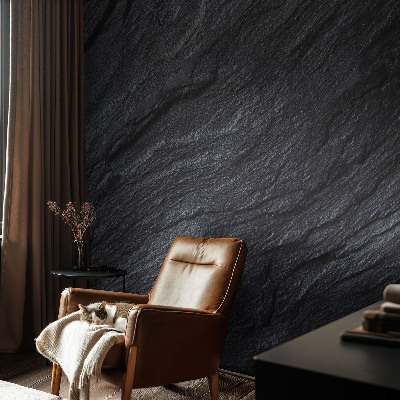 Papier peint photographique salon avec une texture pierre naturelle