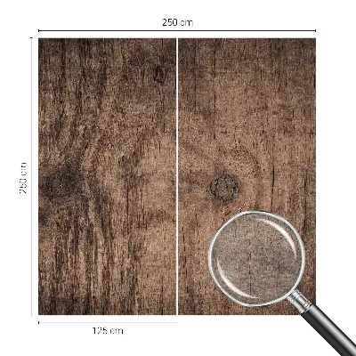 Papier peint chambre moderne avec un motif de bois rustique