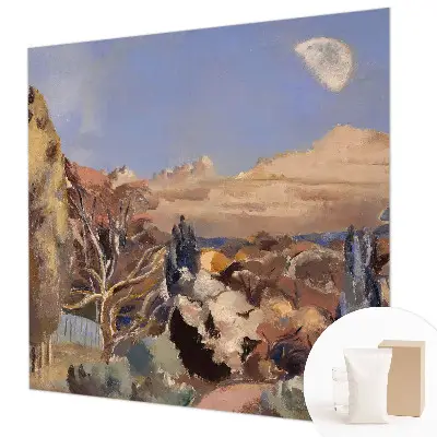 Papier peint intissé imprimé paysage forestier