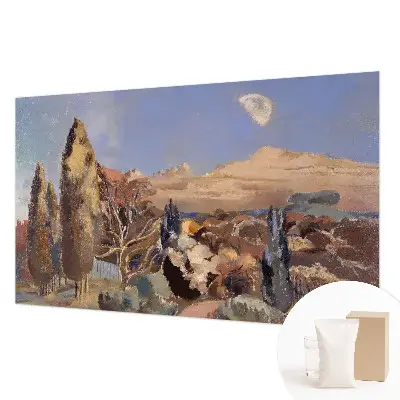 Papier peint intissé imprimé paysage forestier