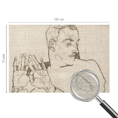 Papier peint photographique sur tissu non tissé Un caractère distinctif