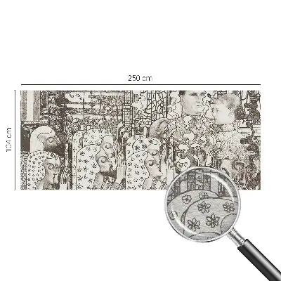 Papier peint photo grand format pour le mur Portraits floraux