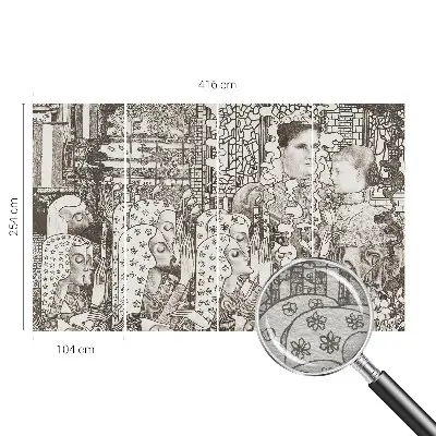Papier peint photo grand format pour le mur Portraits floraux