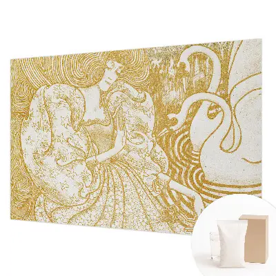 Papier peint photo imprimé sur tissu non tissé Élégance féminine