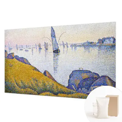 Papier peint photographique sur tissu non tissé Reflet de la voile