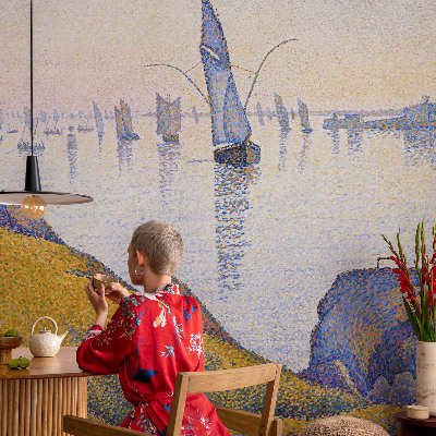 Papier peint panoramique intissé moderne Odraz plachty