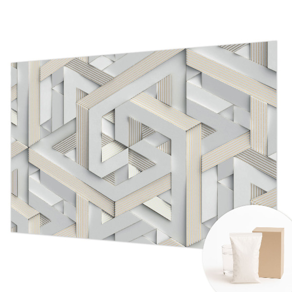 Papier peint chambre moderne Iluzorné formy