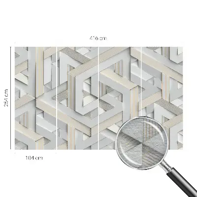Papier peint intissé Formes illusoires