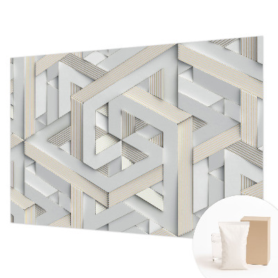 Papier peint chambre moderne Iluzorné formy
