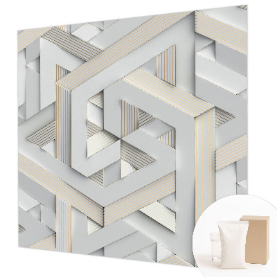 Papier peint chambre moderne Iluzorné formy
