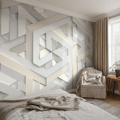 Papier peint chambre moderne Iluzorné formy