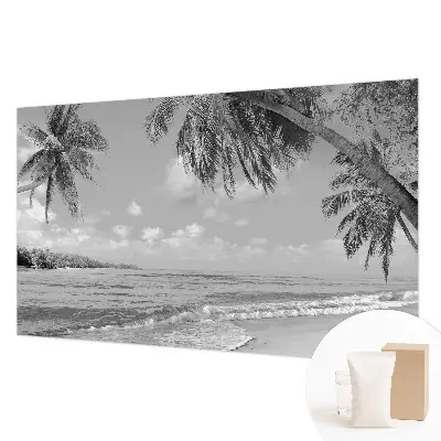 Papier peint photographique sur tissu non tissé paradis tropical