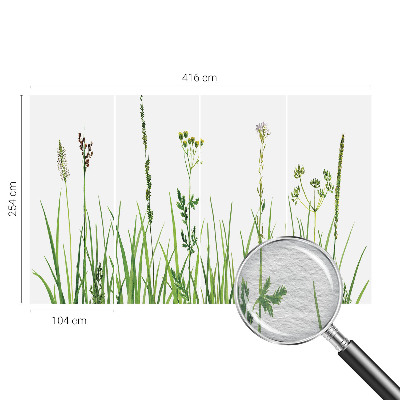 Papier peint panoramique chambre Jemná flóra