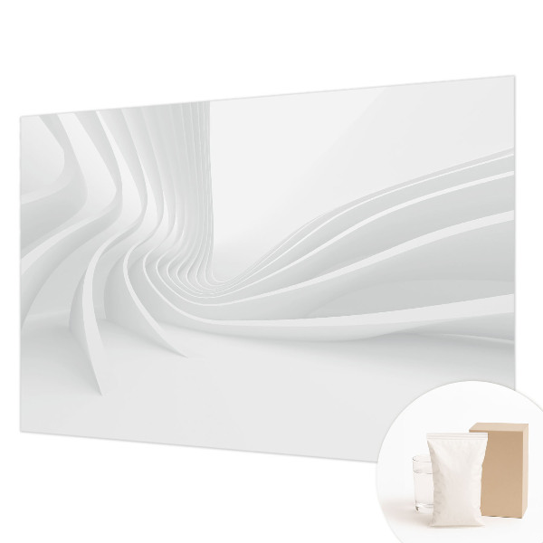 Papier peint panoramique enfant avec des lignes fluides de style Kvapalin