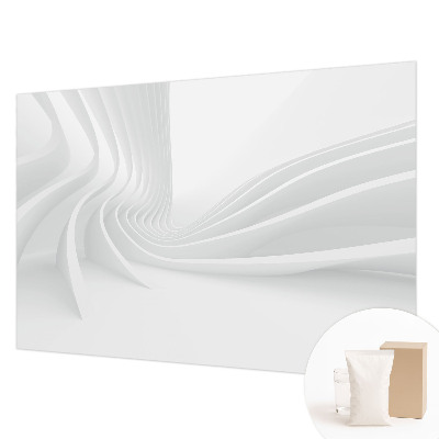 Papier peint panoramique enfant avec des lignes fluides de style Kvapalin