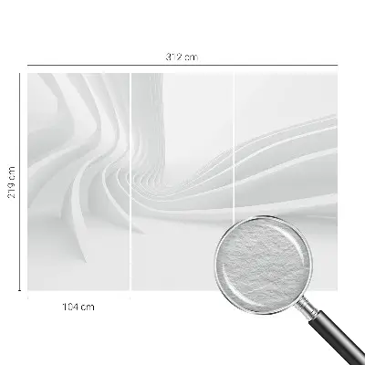 Papier peint photo grand format pour le mur Lignes de fluide