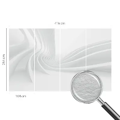 Papier peint photo grand format pour le mur Lignes de fluide